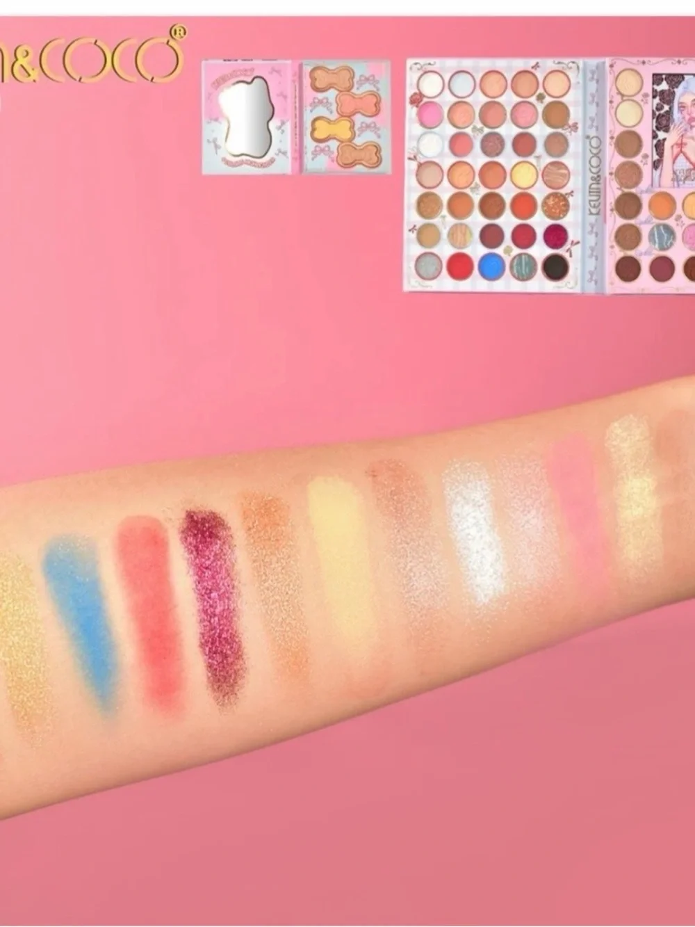 Kevin & Coco 62 Color Eyeshadow Palette